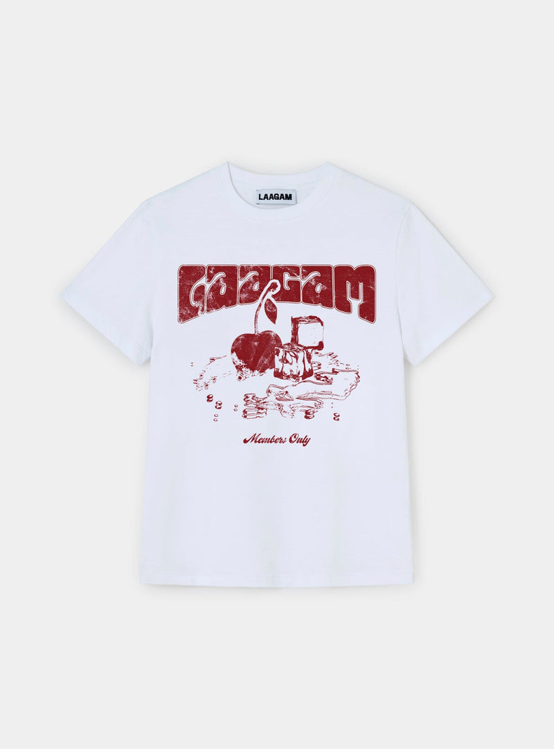 LAAGAM 4EVER COTTON LOGO T-SHIRT
