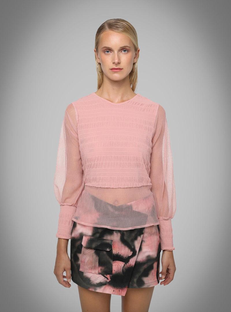 LAAGAM ALICE OPEN BACK BLOUSE
