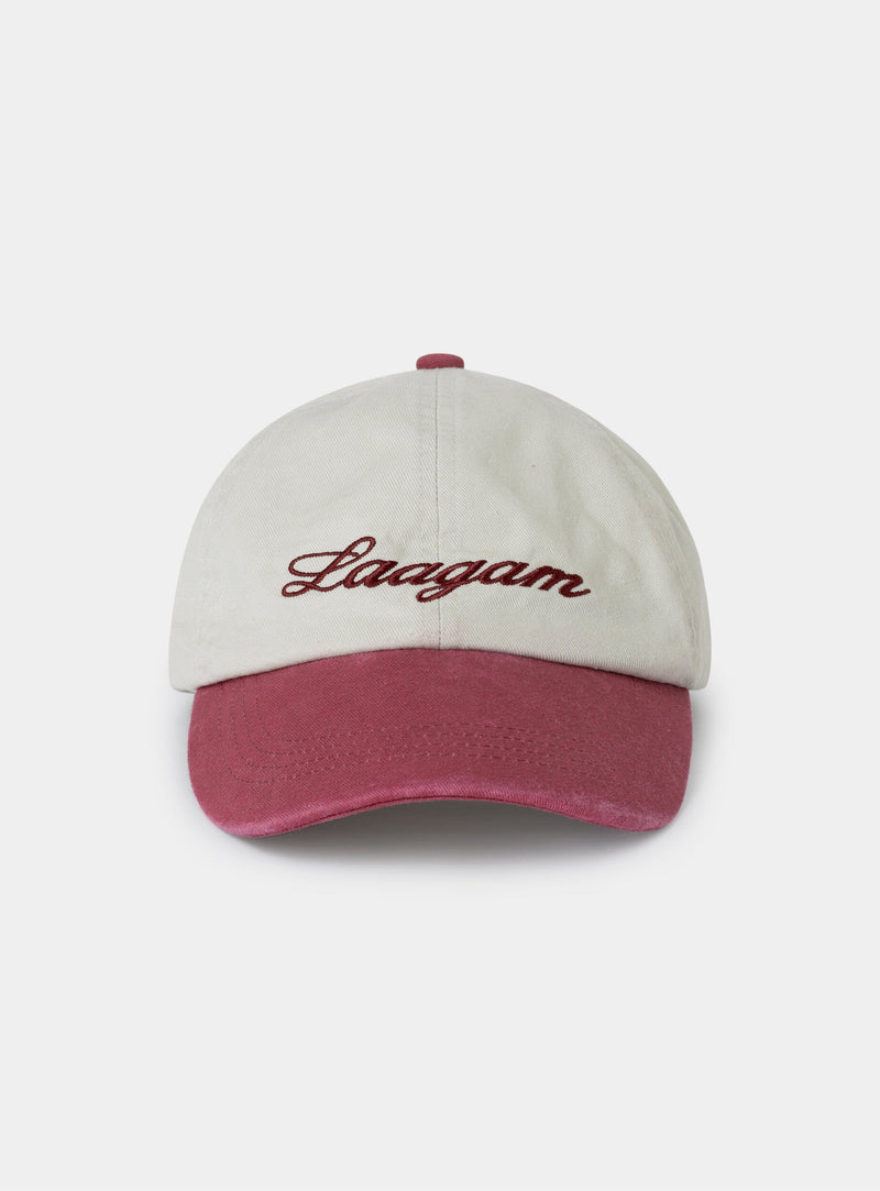 LAAGAM BICOLOR EMBROIDERED LOGO CAP