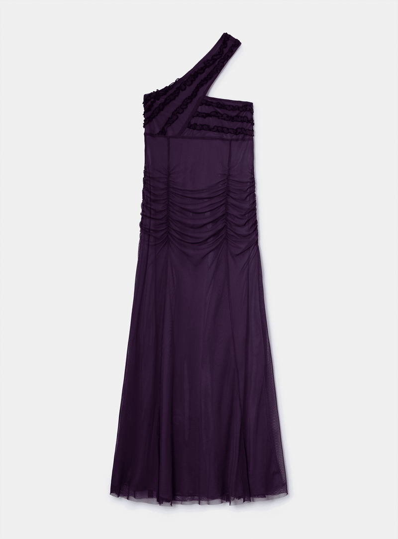 LAAGAM CHARLOTTE RUFFLED DRESS