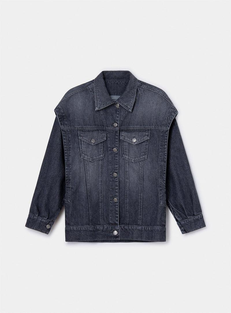 LAAGAM DE-NIMES GREY JACKET