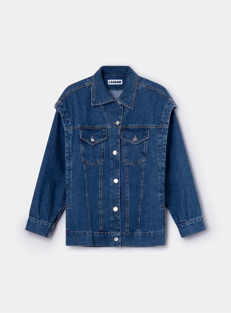LAAGAM DE-NIMES INDIGO JACKET