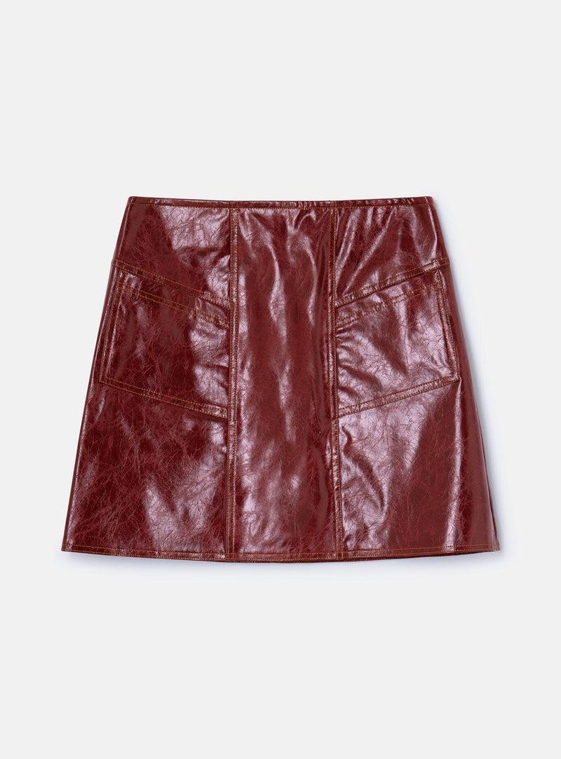 LAAGAM FRANKIE BURGUNDY SKIRT