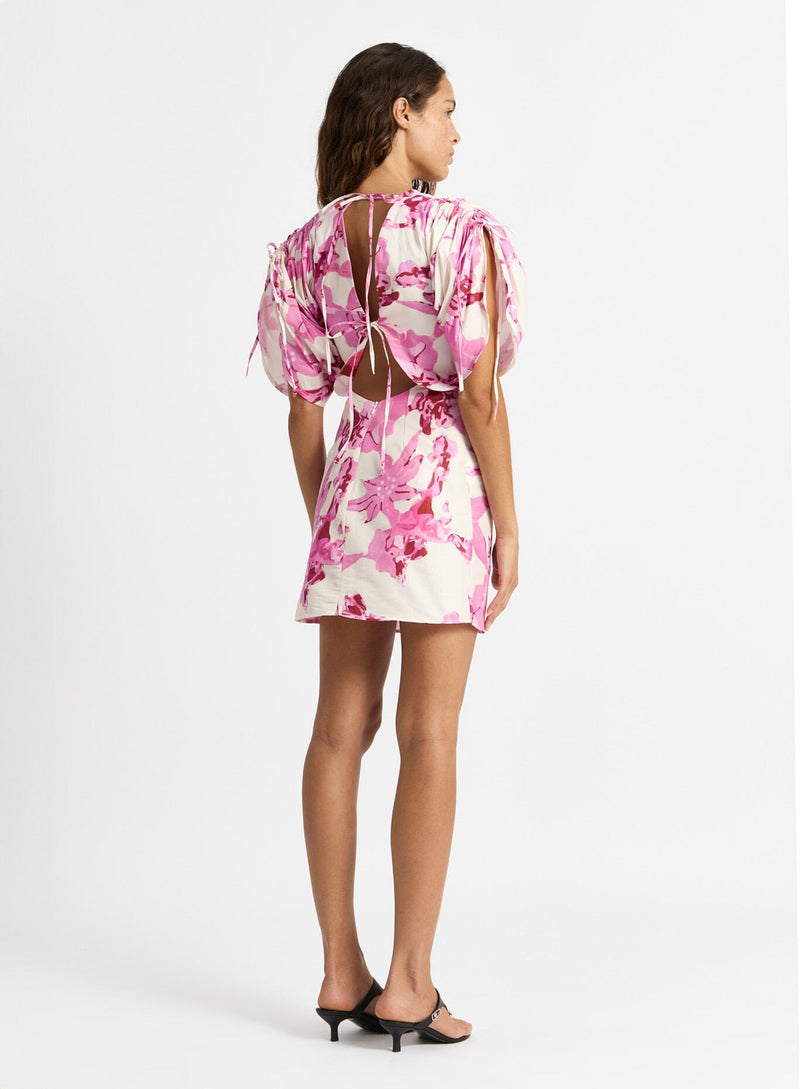 LAAGAM IDUNA FLORA SHORT DRESS