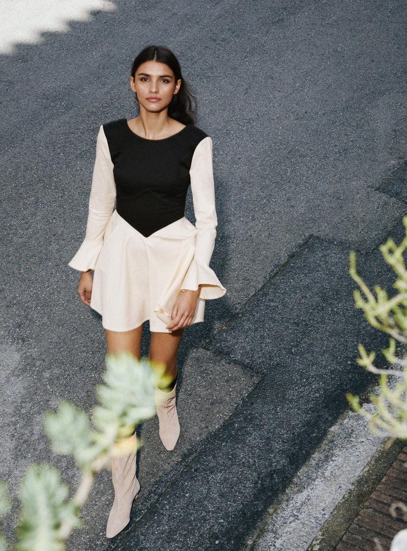LAAGAM KARENINA SHORT DRESS