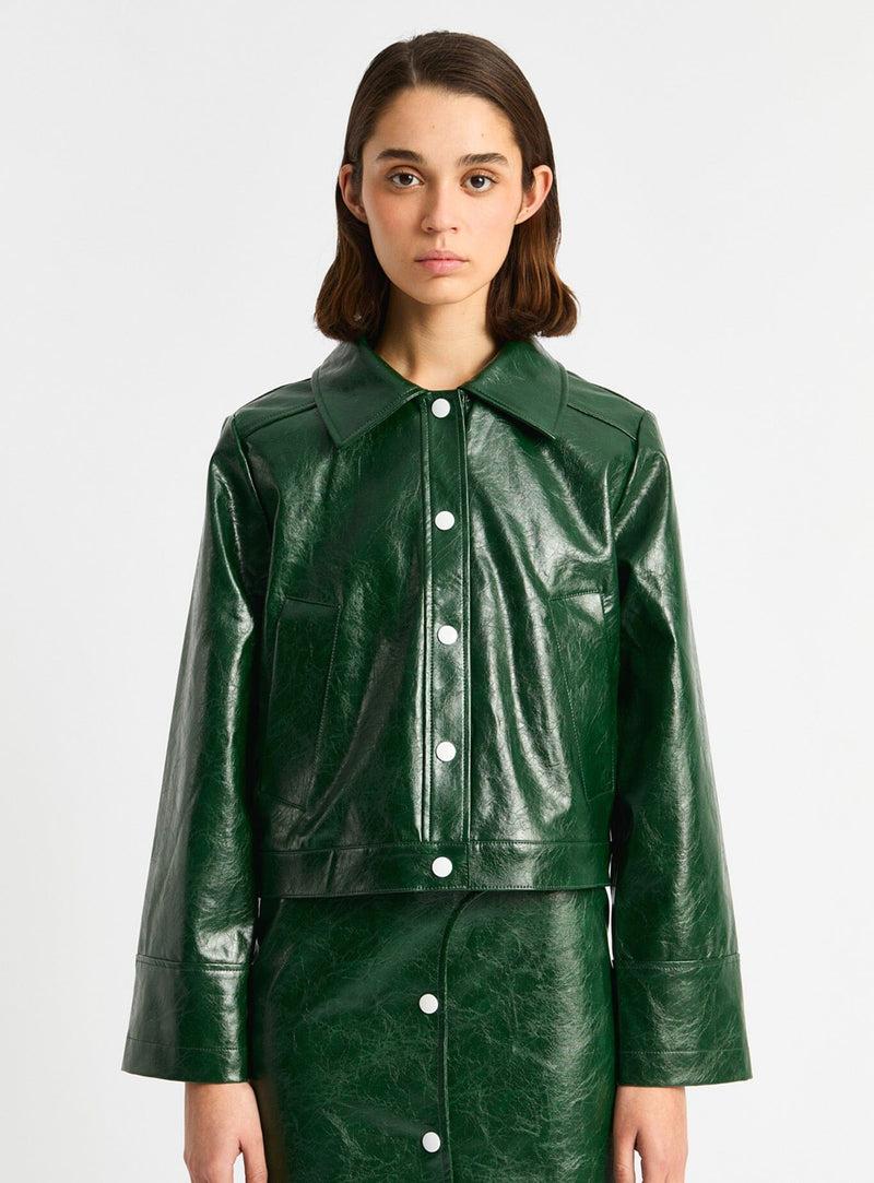 LAAGAM LENA GREEN JACKET