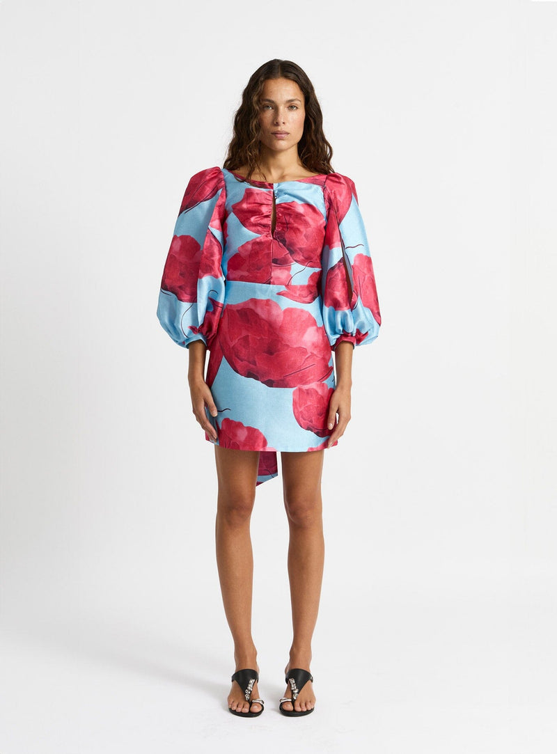 LAAGAM LIZA FLEUR POPPY DRESS
