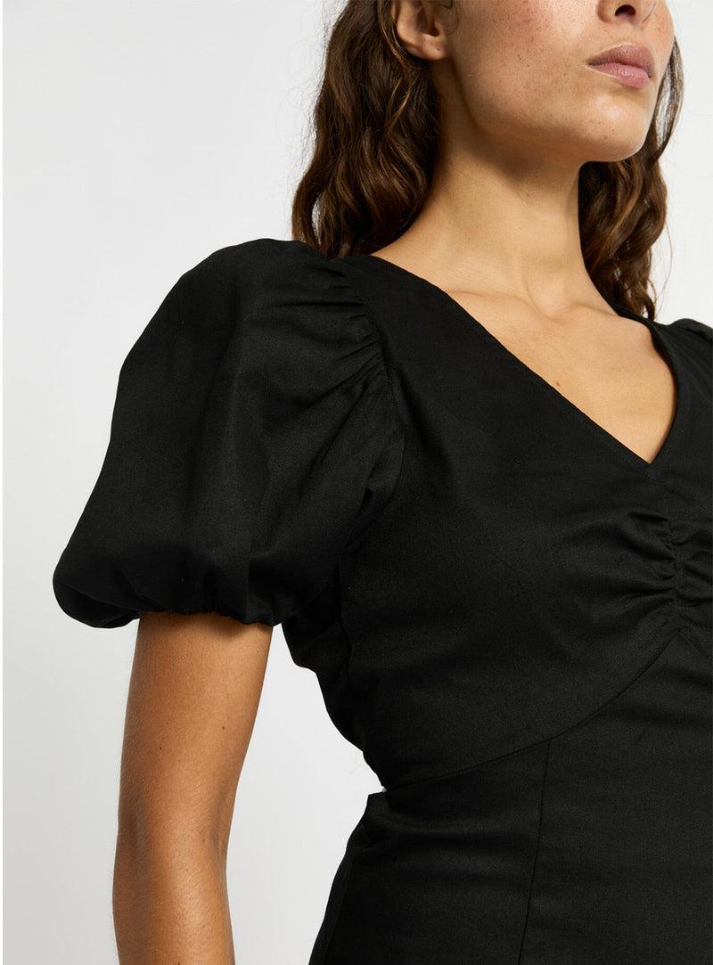 LAAGAM MILLIE BLACK SHORT DRESS