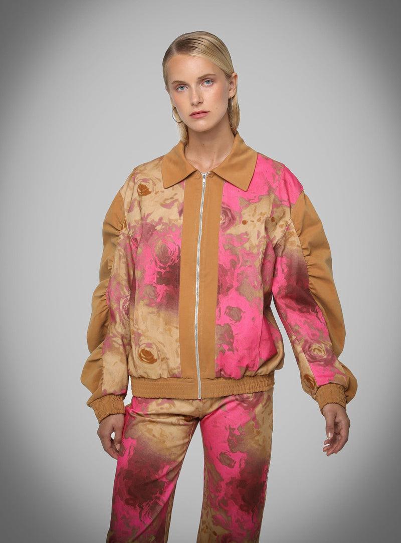 LAAGAM MONTANA TWILL BOMBER JACKET