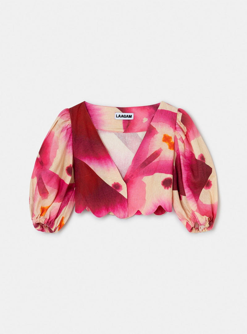LAAGAM ROSE TOP