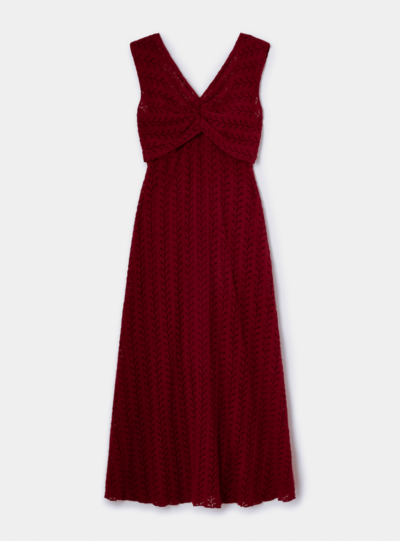 LAAGAM SALOMÉ LACE DRESS