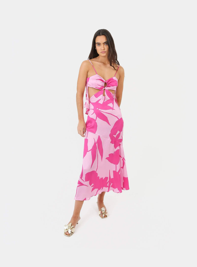 LAAGAM SCARLET GIO DRESS