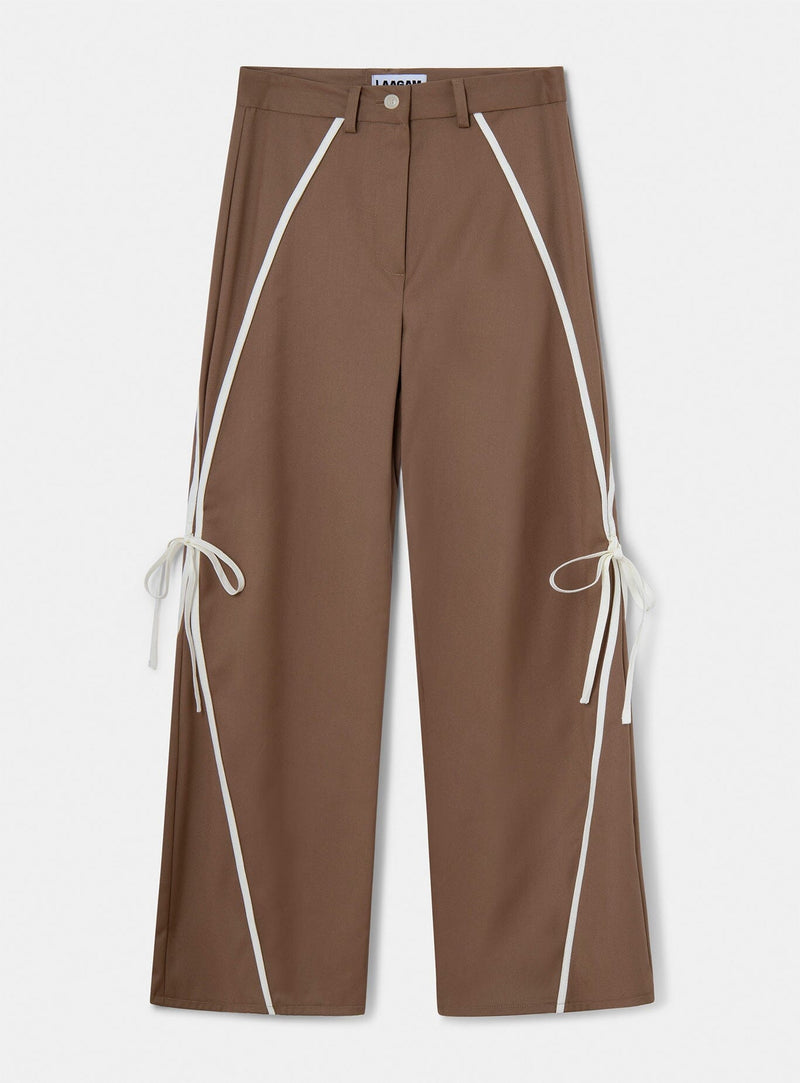 LAAGAM VICKY CAMEL PANTS