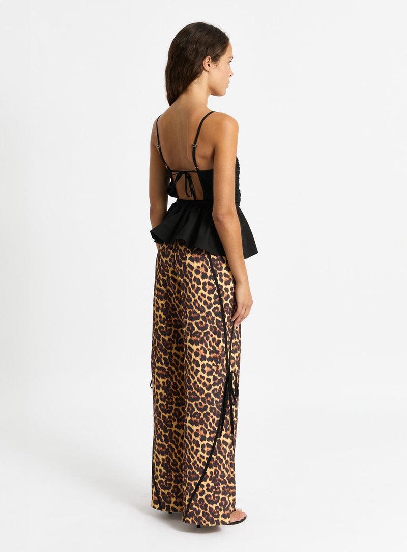 LAAGAM VICKY LEOPARD PANTS