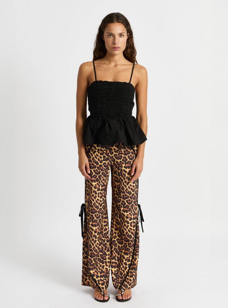 LAAGAM VICKY LEOPARD PANTS